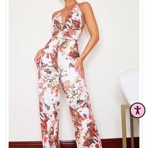 Floral jumpsuit